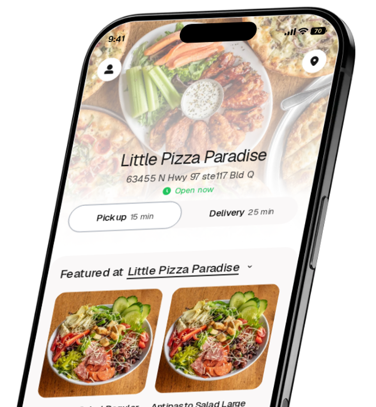 Little Pizza Paradise app preview
