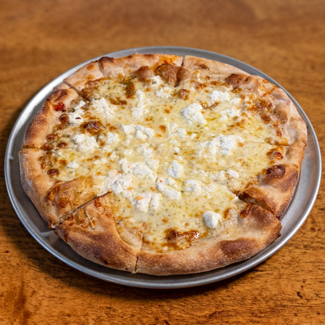 14" Bianca Pizza.