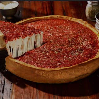 1 Topping Deep Dish Pizza